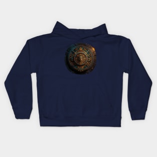 Aztec or Mayan Calendar Maya Men Women Kids Kids Hoodie